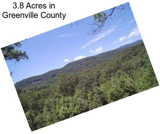 3.8 Acres in Greenville County