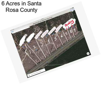 6 Acres in Santa Rosa County
