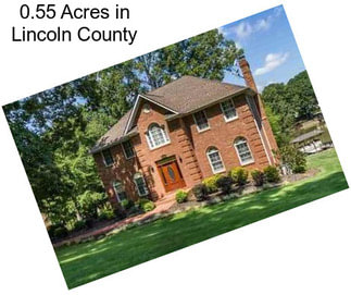 0.55 Acres in Lincoln County