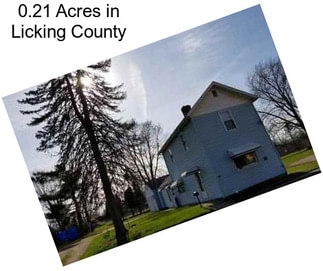 0.21 Acres in Licking County