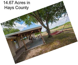 14.67 Acres in Hays County