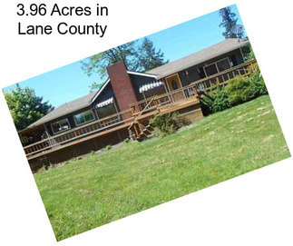 3.96 Acres in Lane County