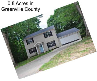0.8 Acres in Greenville County