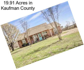 19.91 Acres in Kaufman County