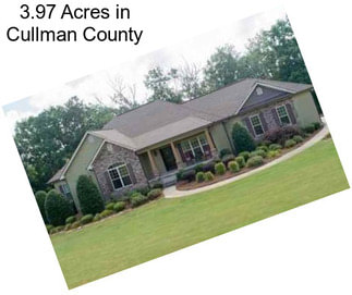 3.97 Acres in Cullman County