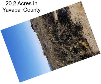 20.2 Acres in Yavapai County