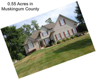 0.55 Acres in Muskingum County