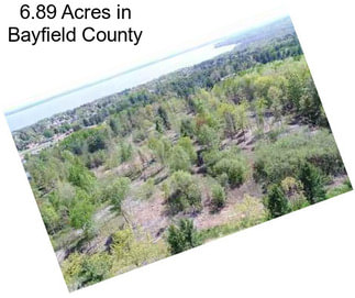 6.89 Acres in Bayfield County