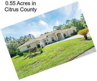 0.55 Acres in Citrus County