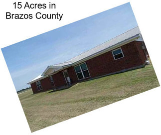 15 Acres in Brazos County