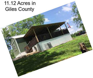 11.12 Acres in Giles County
