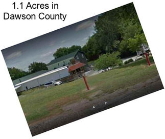 1.1 Acres in Dawson County