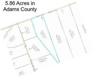 5.86 Acres in Adams County