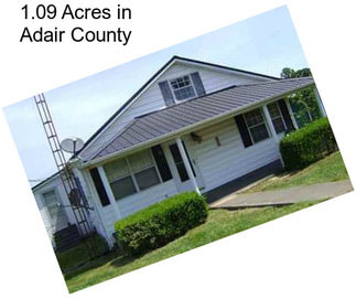 1.09 Acres in Adair County