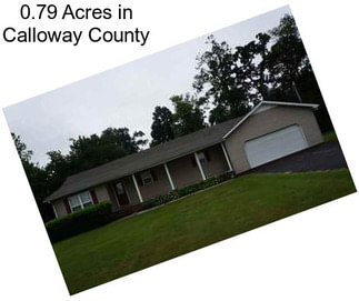 0.79 Acres in Calloway County