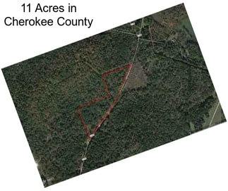 11 Acres in Cherokee County