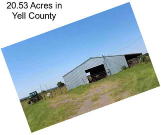 20.53 Acres in Yell County
