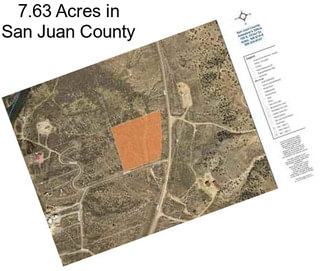 7.63 Acres in San Juan County