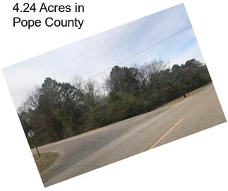 4.24 Acres in Pope County