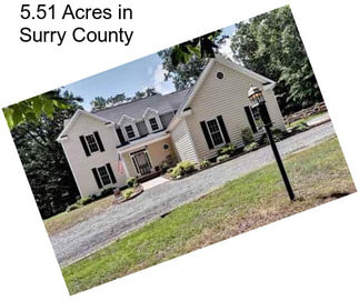 5.51 Acres in Surry County
