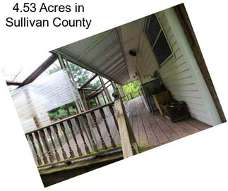 4.53 Acres in Sullivan County