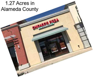 1.27 Acres in Alameda County