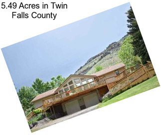 5.49 Acres in Twin Falls County