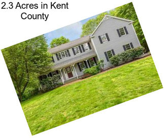 2.3 Acres in Kent County