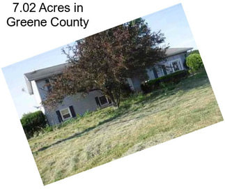 7.02 Acres in Greene County