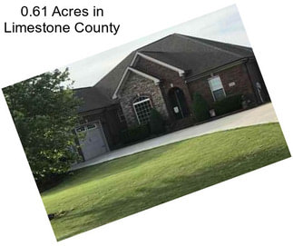 0.61 Acres in Limestone County