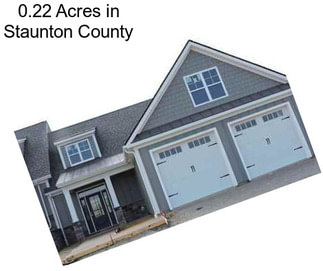 0.22 Acres in Staunton County