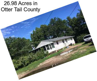 26.98 Acres in Otter Tail County