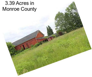 3.39 Acres in Monroe County