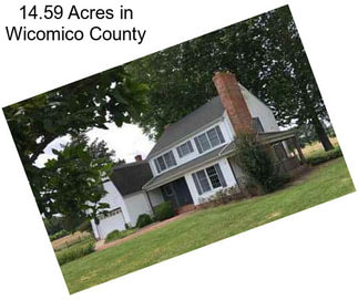 14.59 Acres in Wicomico County