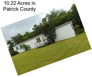 10.22 Acres in Patrick County