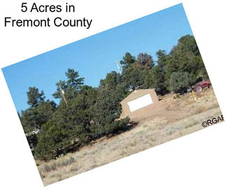 5 Acres in Fremont County