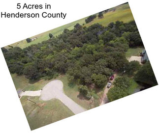 5 Acres in Henderson County