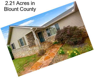 2.21 Acres in Blount County