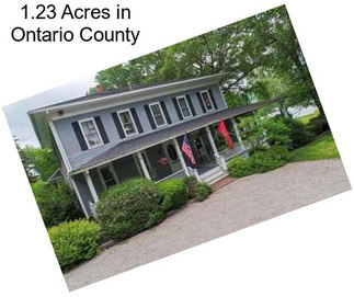 1.23 Acres in Ontario County