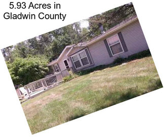 5.93 Acres in Gladwin County