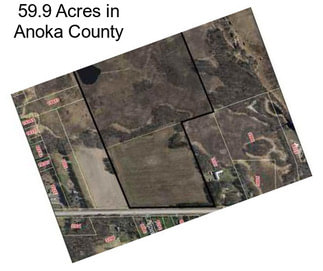 59.9 Acres in Anoka County