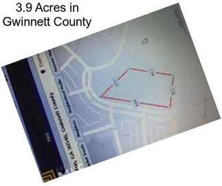 3.9 Acres in Gwinnett County