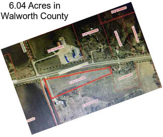 6.04 Acres in Walworth County
