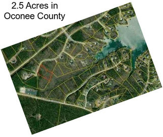 2.5 Acres in Oconee County