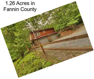 1.26 Acres in Fannin County