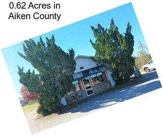 0.62 Acres in Aiken County