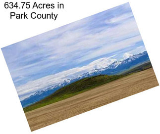 634.75 Acres in Park County