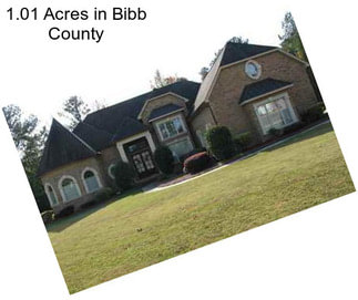 1.01 Acres in Bibb County