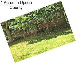 1 Acres in Upson County