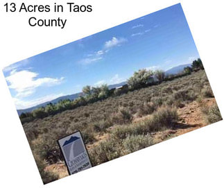 13 Acres in Taos County
